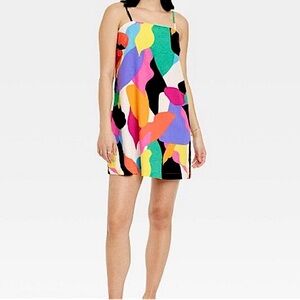 NWT Print Mini Dress